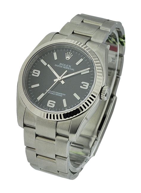 rolex oyster perpetual fluted bezel.